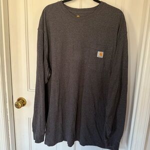 Carhartt Gray Long Sleeve Shirt